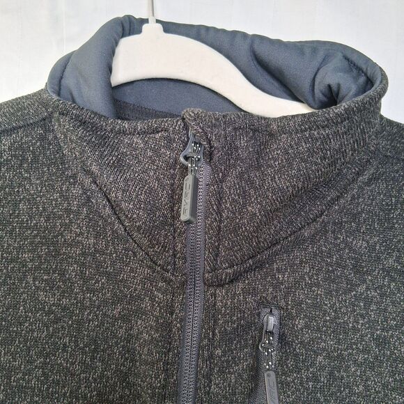 Fusion Fleece Jacket Sweater Women’s Revolution Race Black Blue Size M - Picture 12 of 16